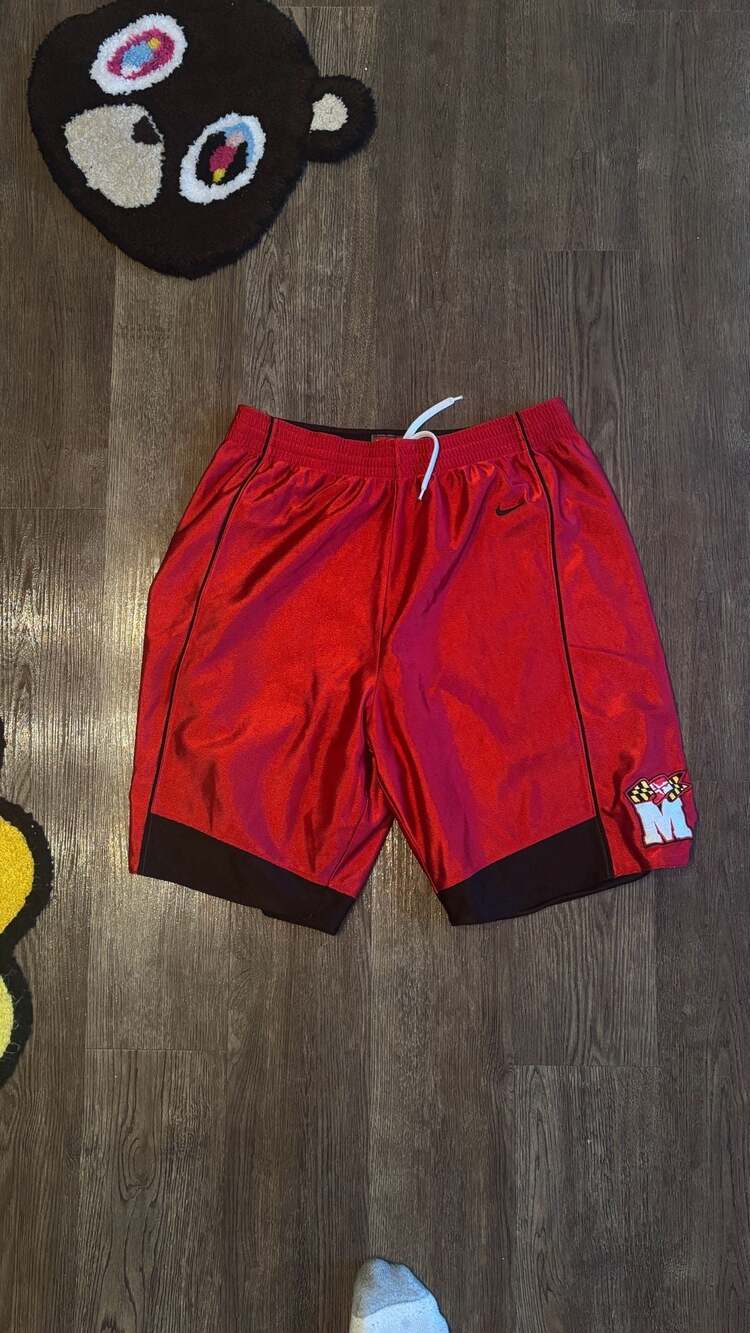 Nike Team Maryland Terrapins Basketball Shorts Size M